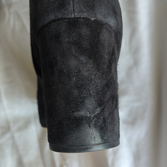 Sam Edelman Black Suede Ankle Booties - Picture 8 of 9